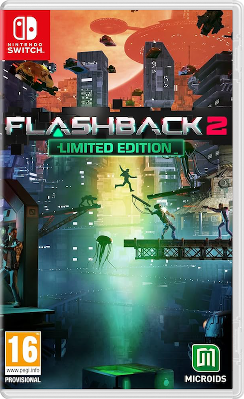 Flashback 2 Box Art | Nintendo Switch