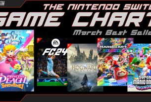 Nintendo Swich Game Chart - Month Ending 23.03.2024